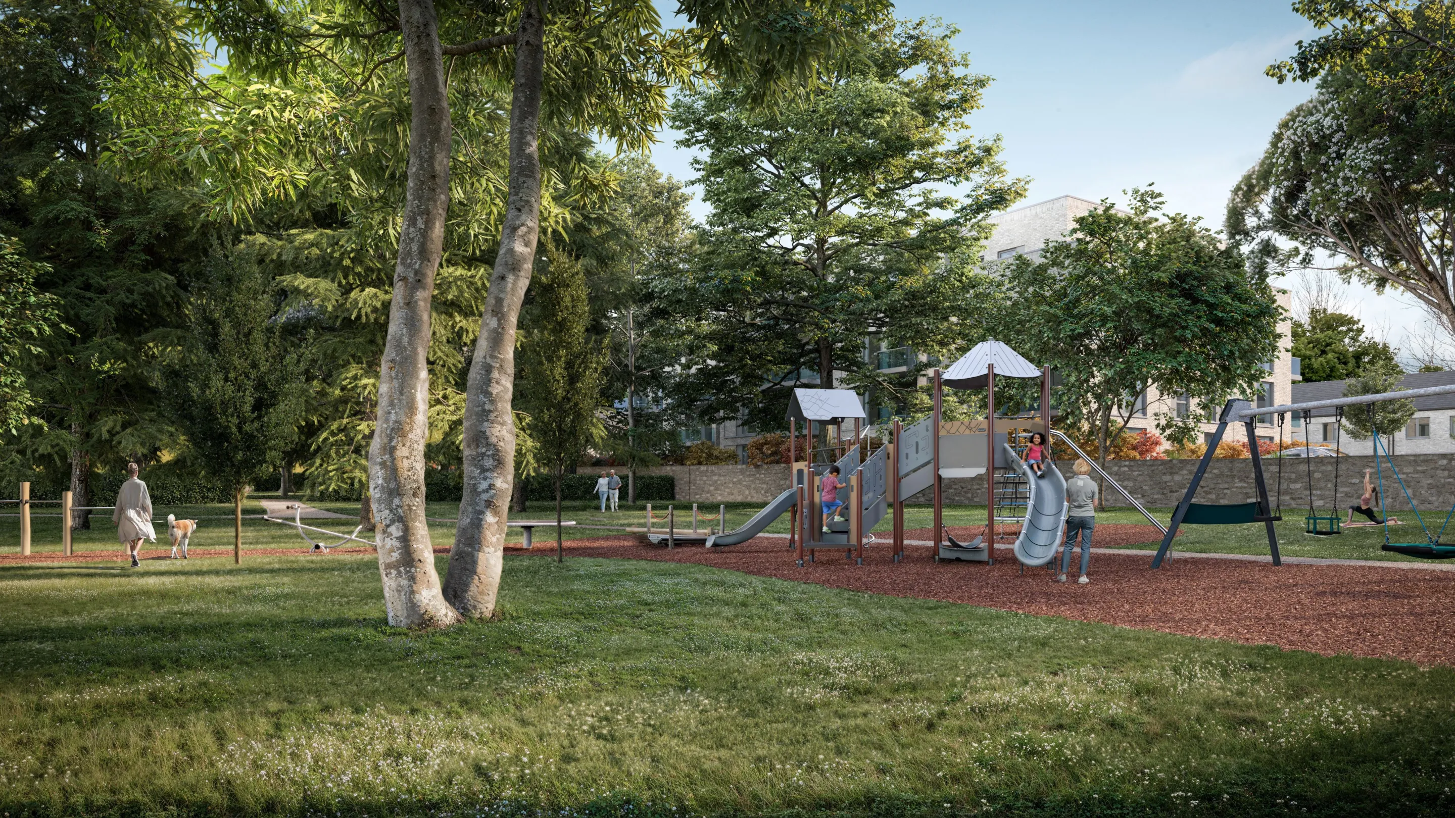 A childrens play area