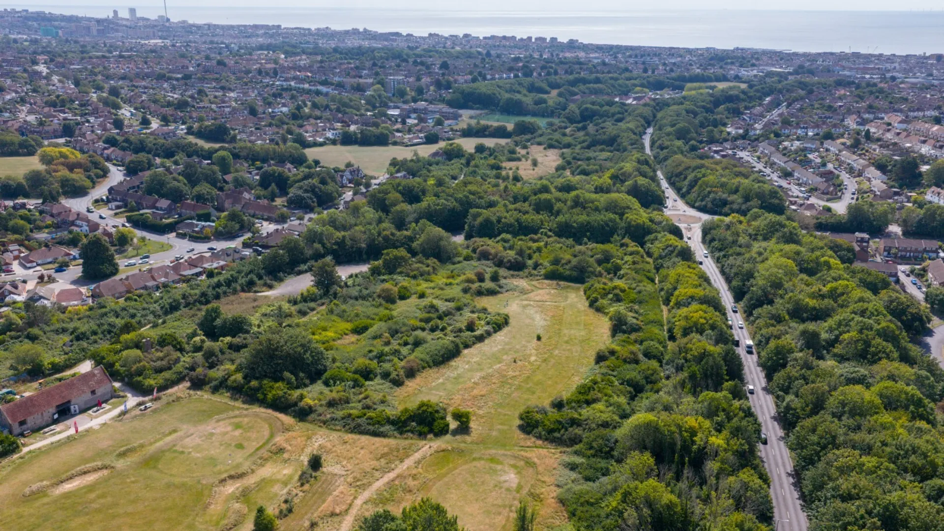 Benfield Valley, Brighton - large nature reserve