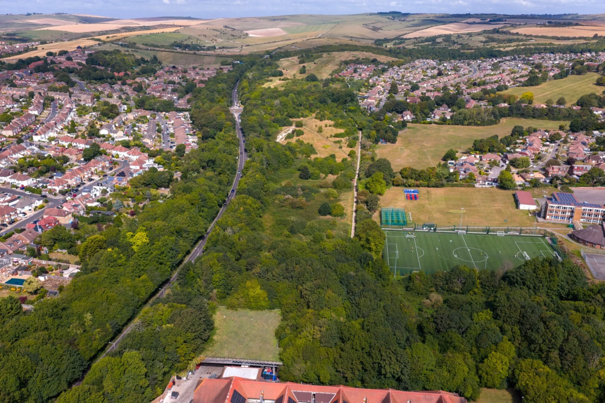 Benfield Valley, Brighton - large nature reserve