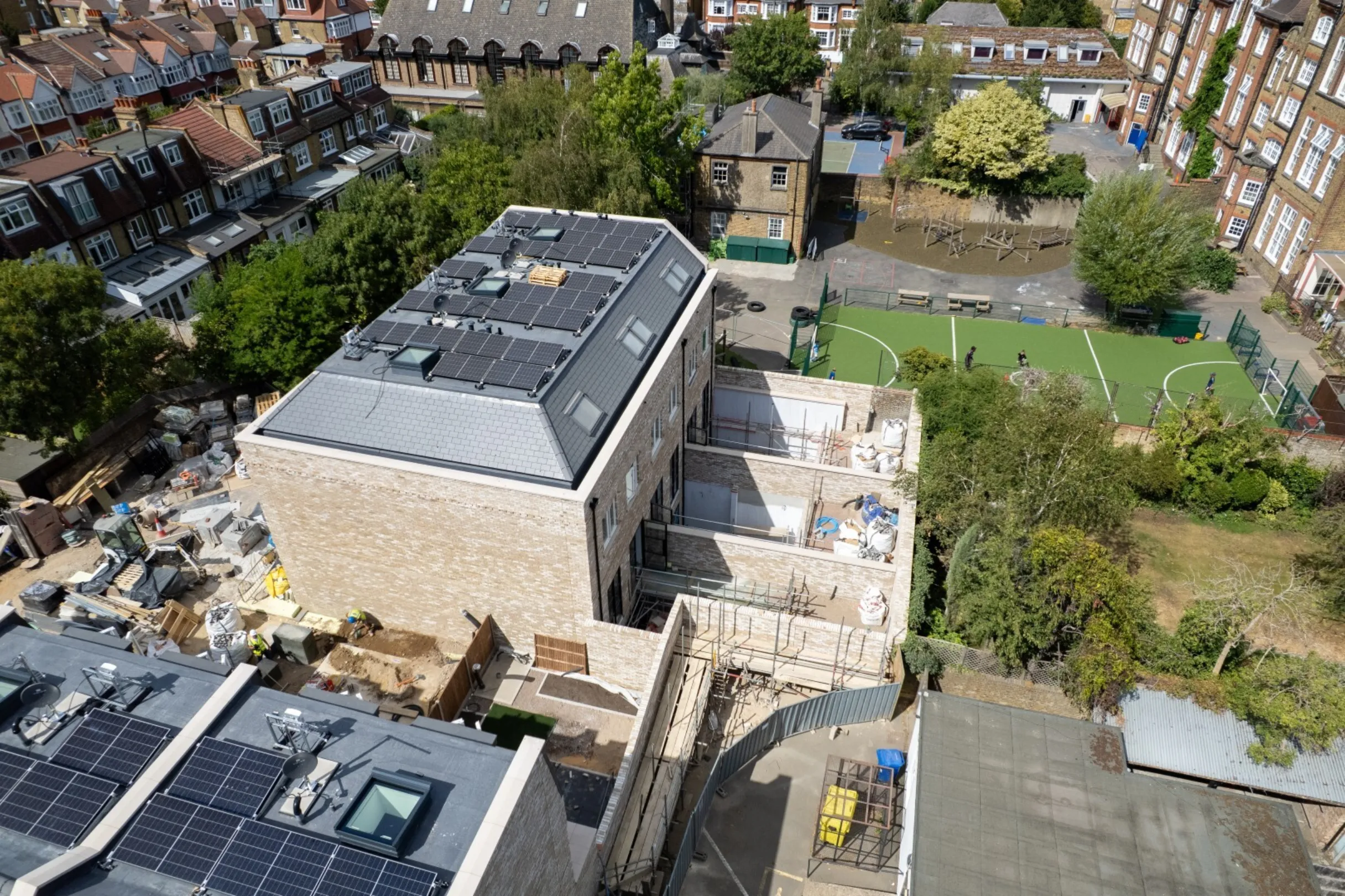 Hollybrook Cedars Row Putney August 2026 - Drone foootage aerial photograph