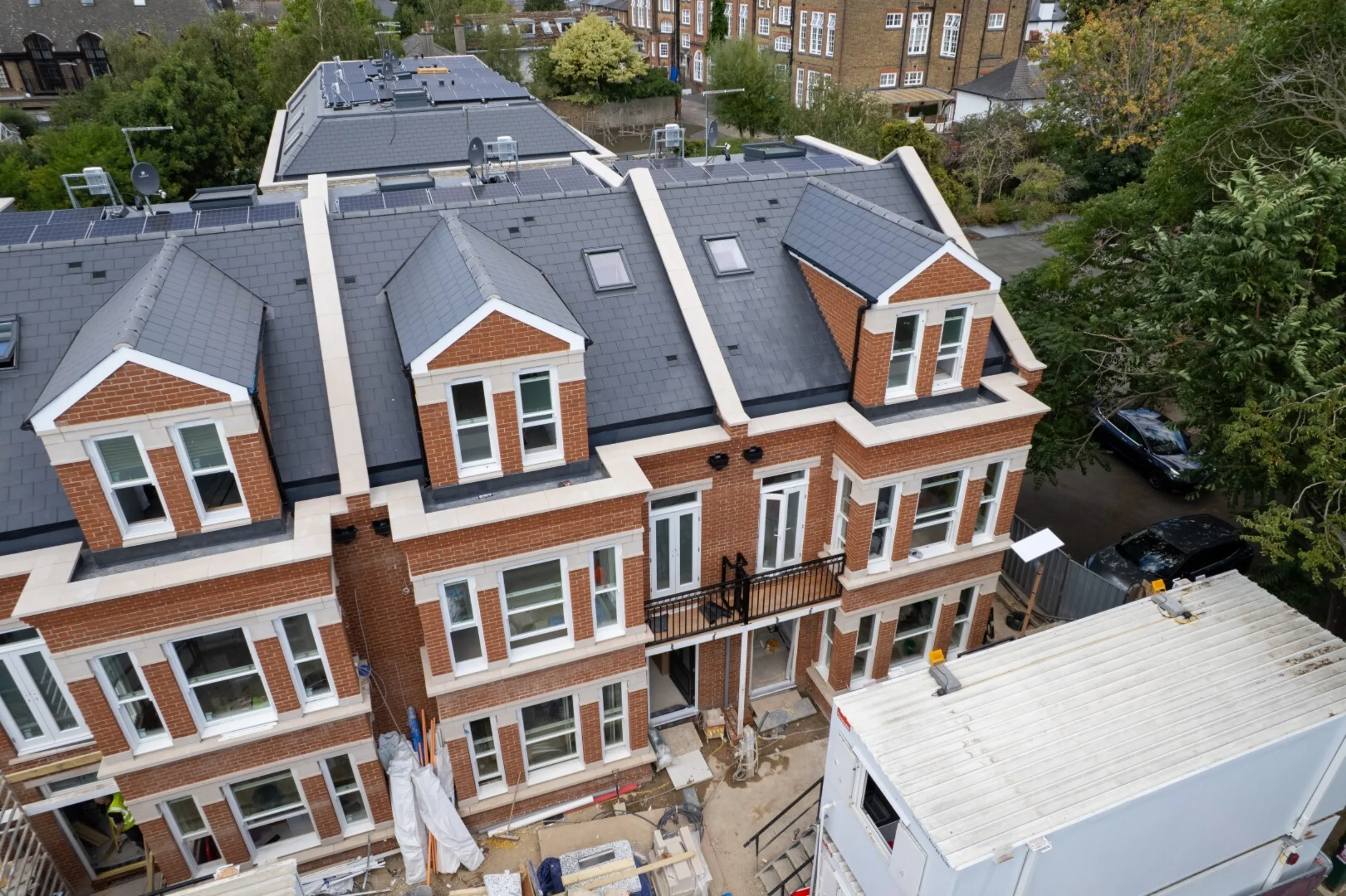 Hollybrook Cedars Row Putney August 2026 - Drone foootage aerial photograph