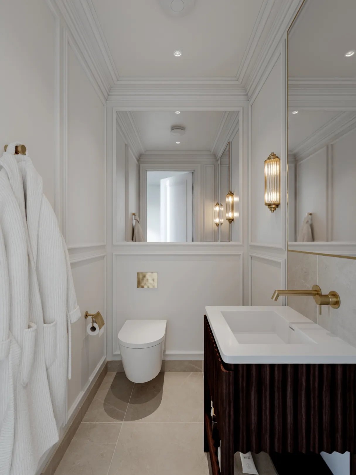 Hollybrook - Cedars Row, Putney CGI - WC(1)