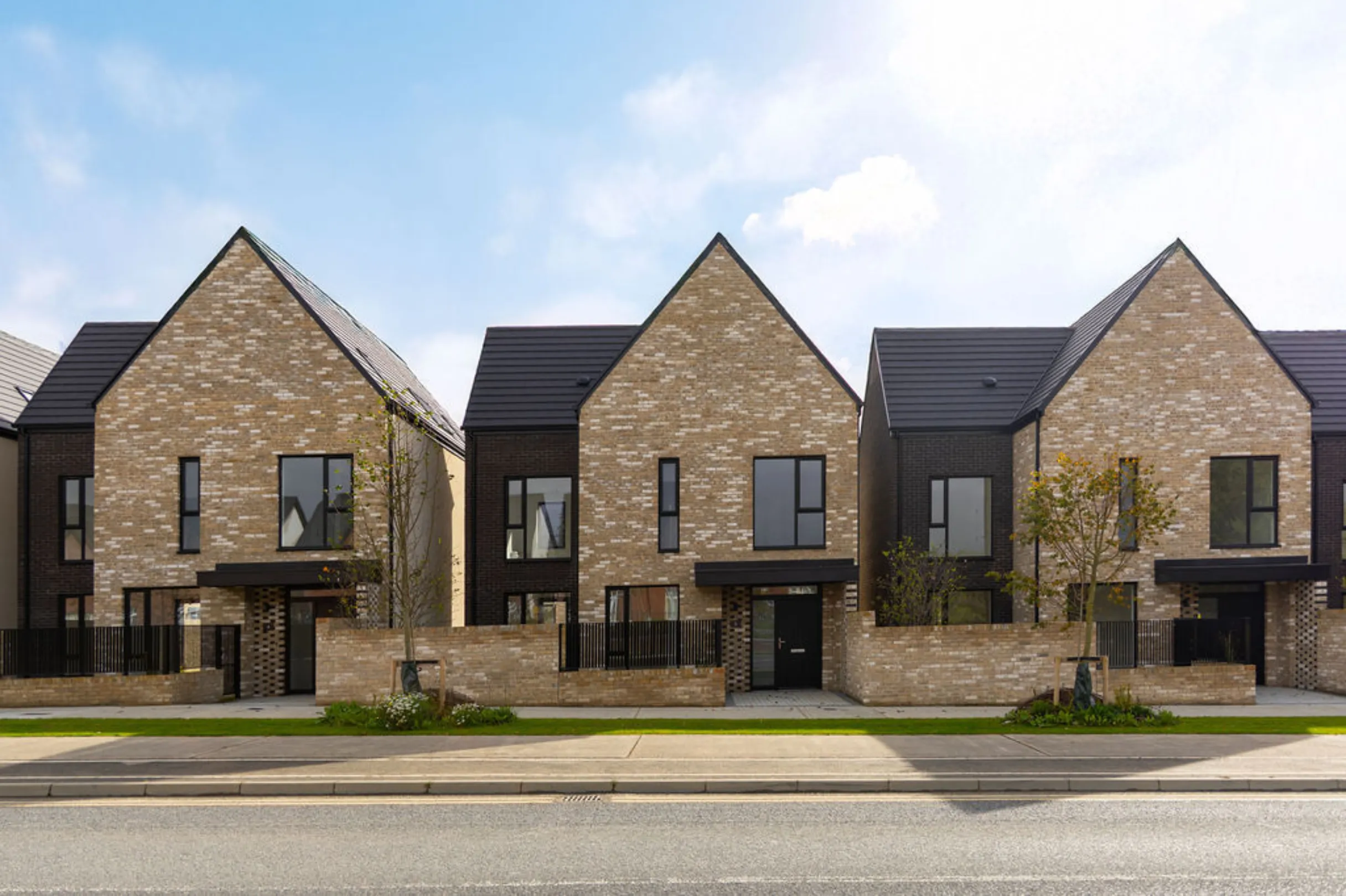 Yellow brick houses in Sand Wood, Portlaoise