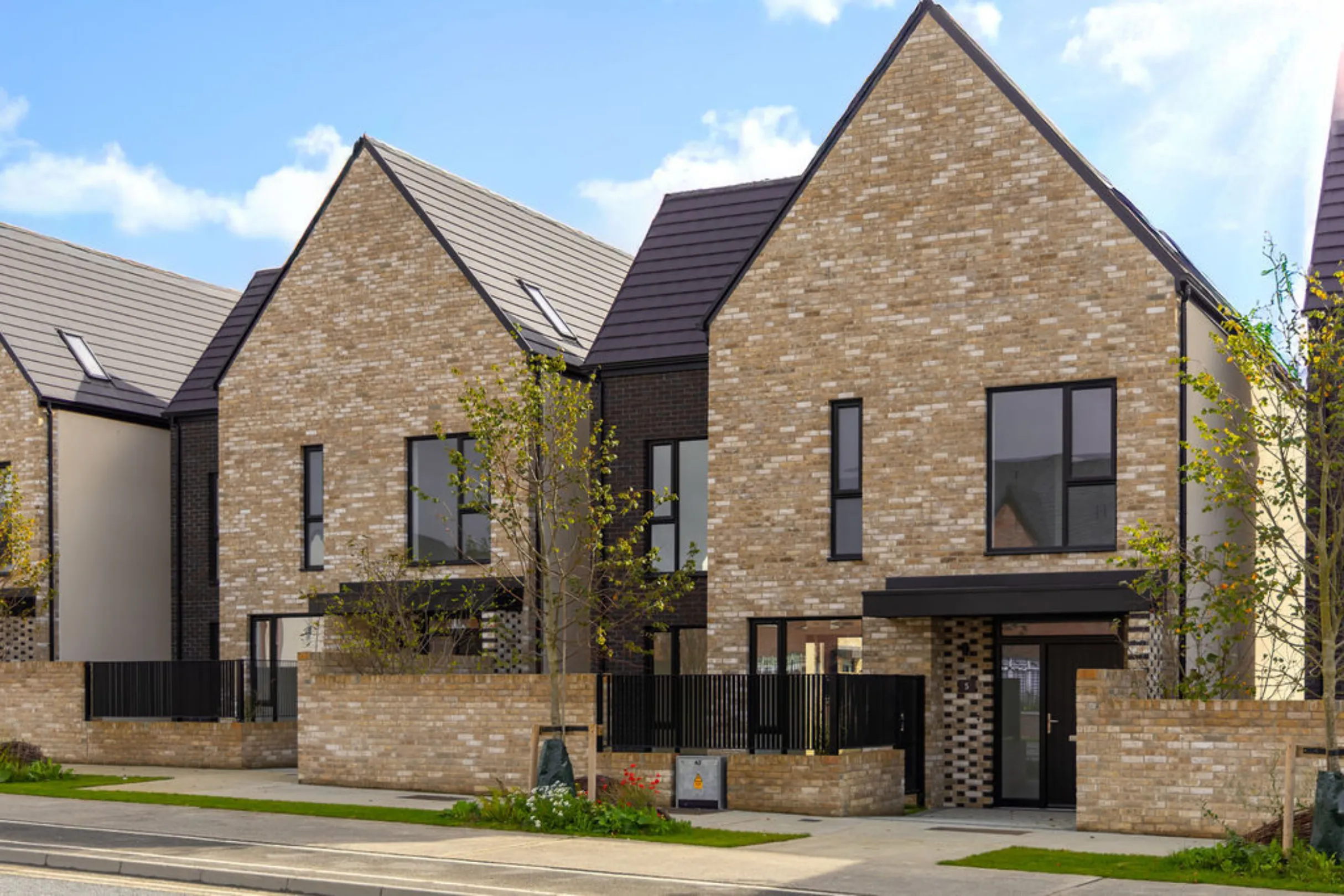 Yellow brick houses in Sand Wood, Portlaoise