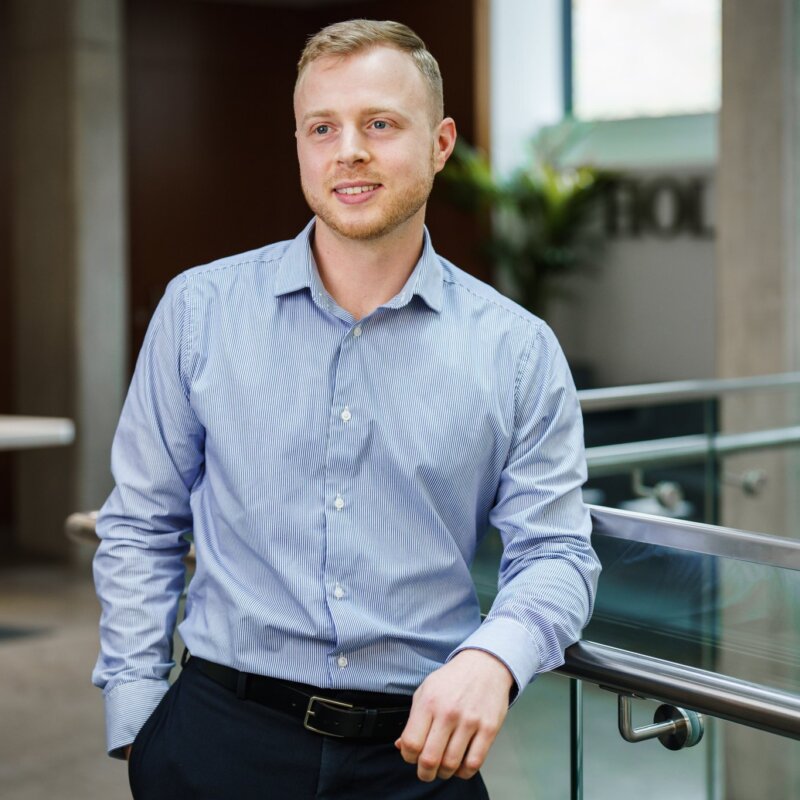 A portrait image of Will Newman of Hollybrook