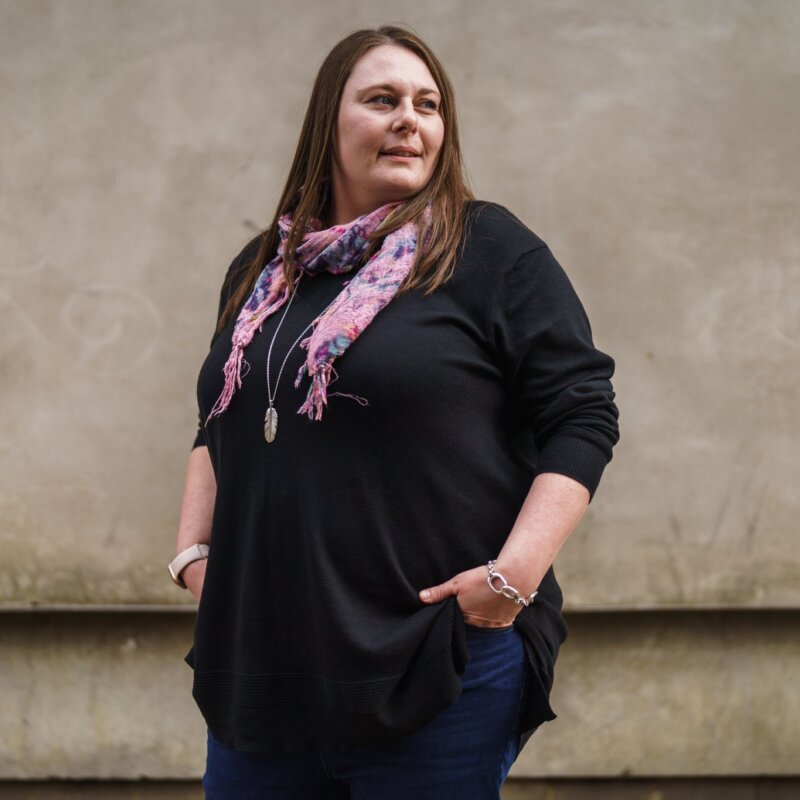 Portrait image of Val Cox, Hollybrook