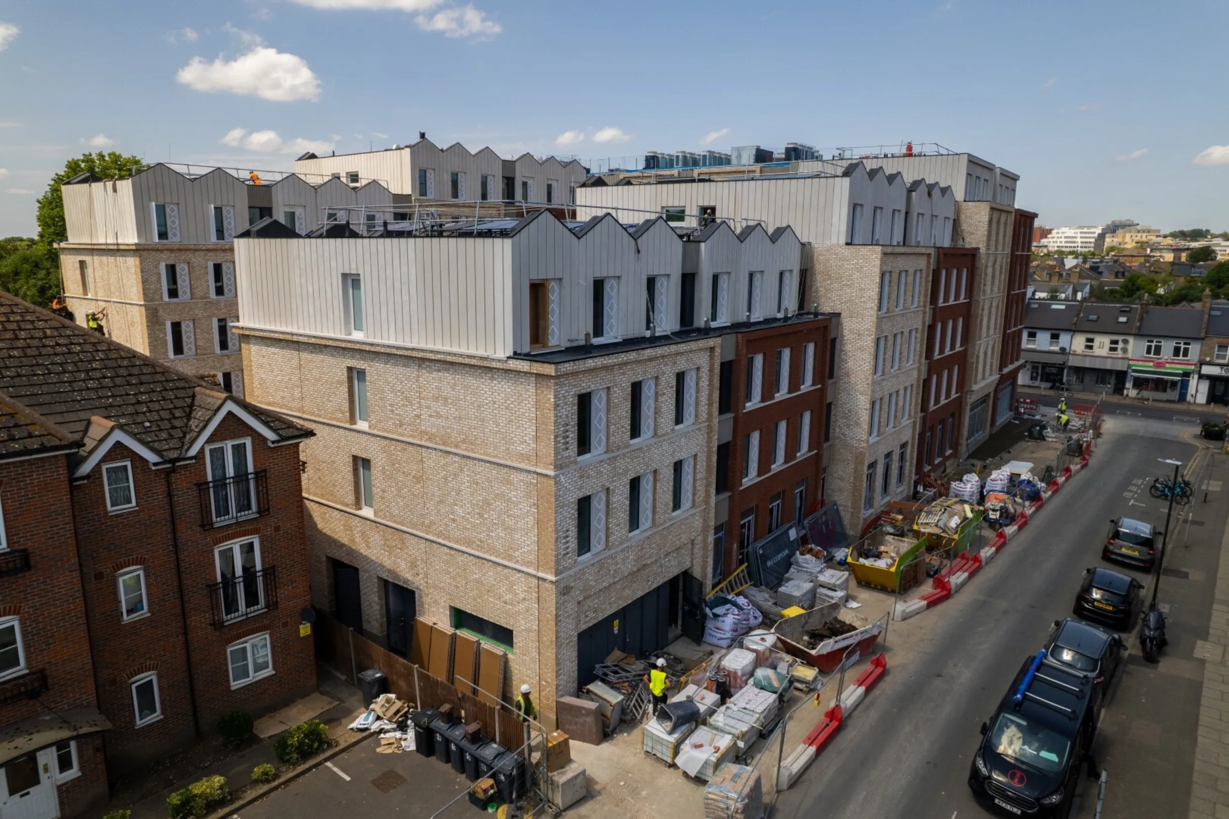 Hollybrook - Signal House, Wimbledon - June 2026 Drone Aerial Photograph