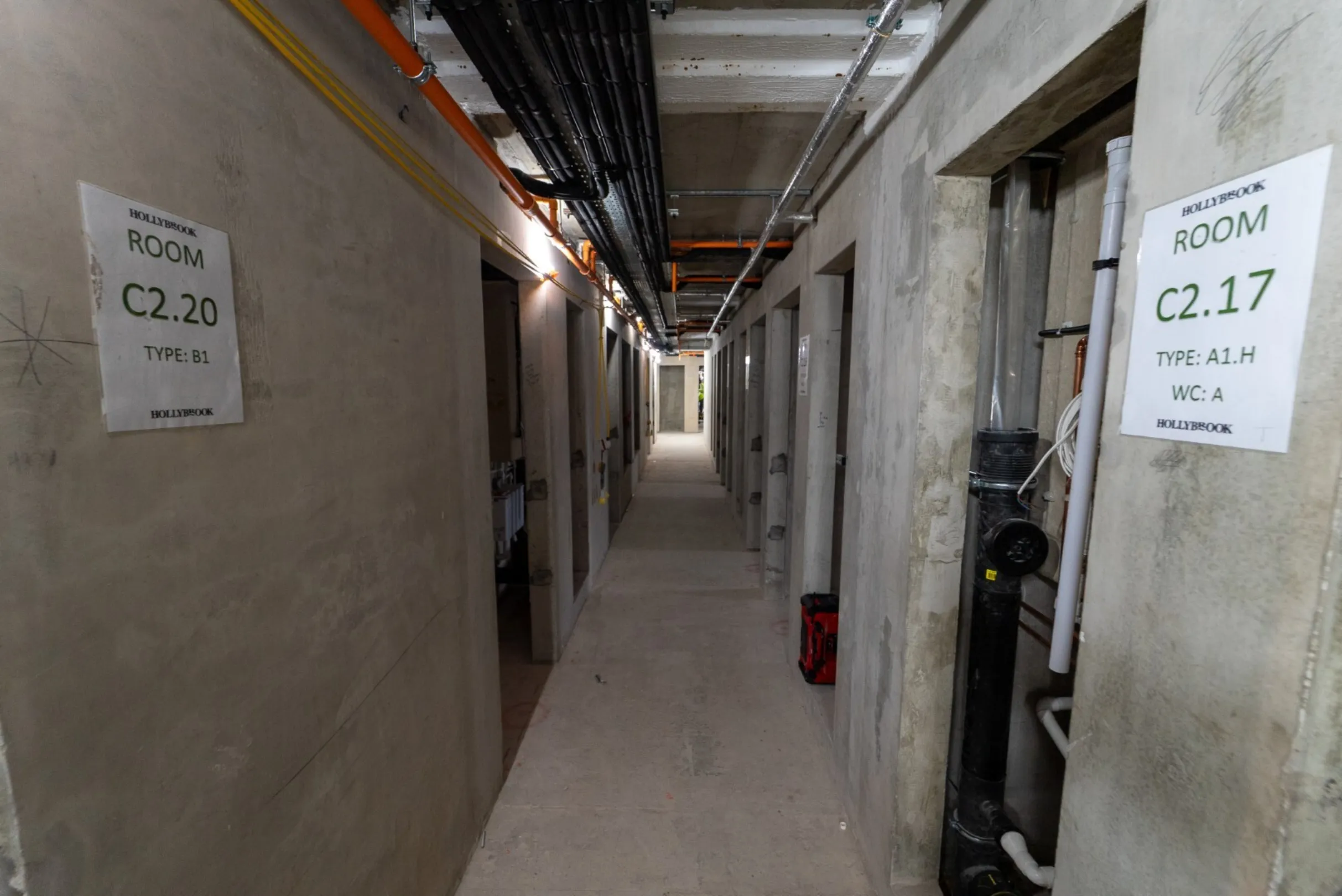 Drone footage of Signal House, Wimbledon - December 2025