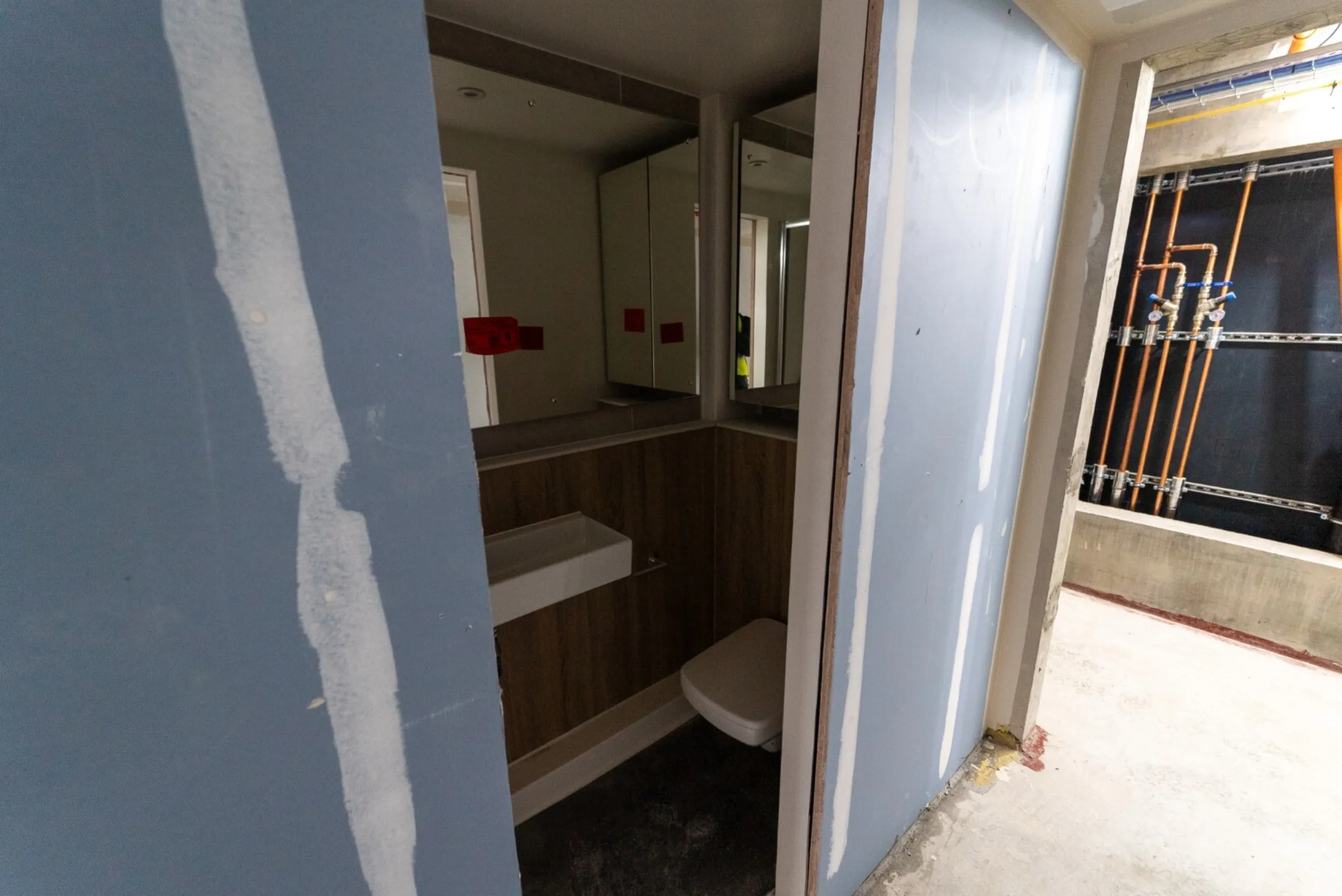 Drone footage of Signal House, Wimbledon - December 2025