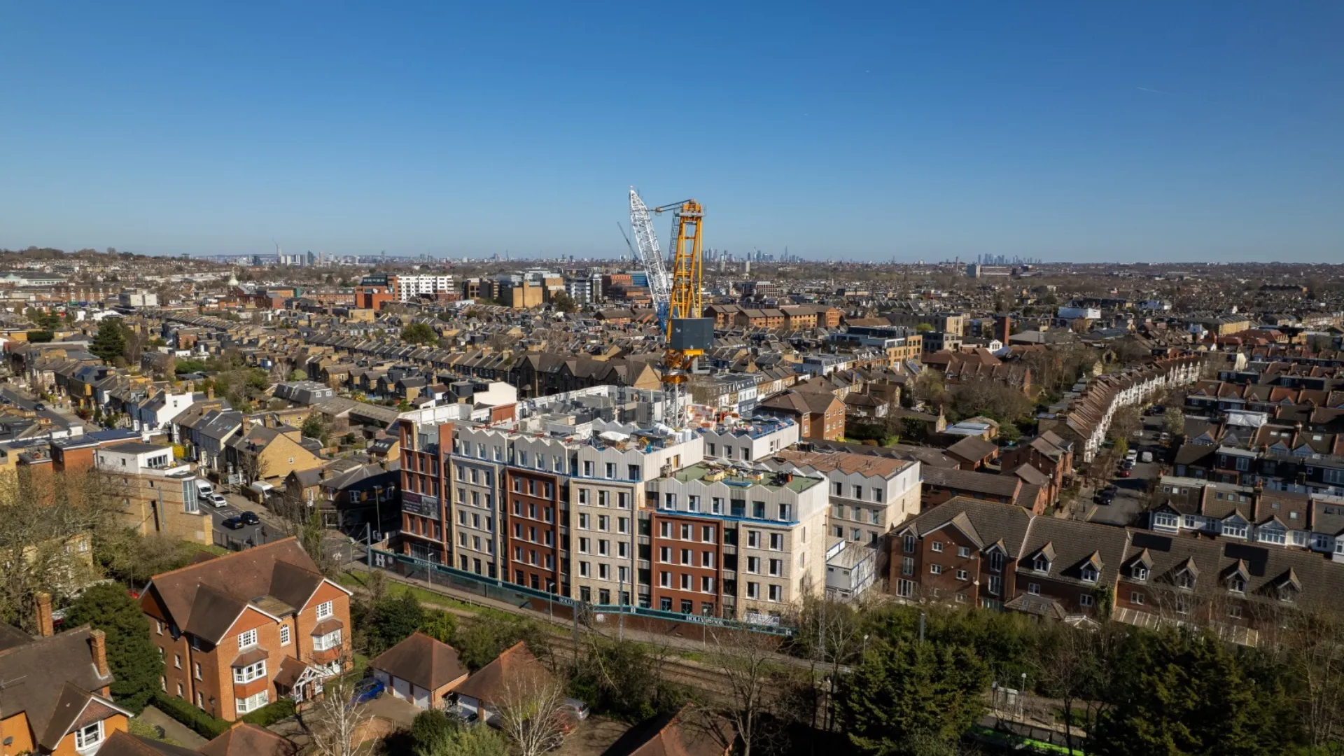 Hollybrook Signal House March 2026 - Drone Footage Aerial Image