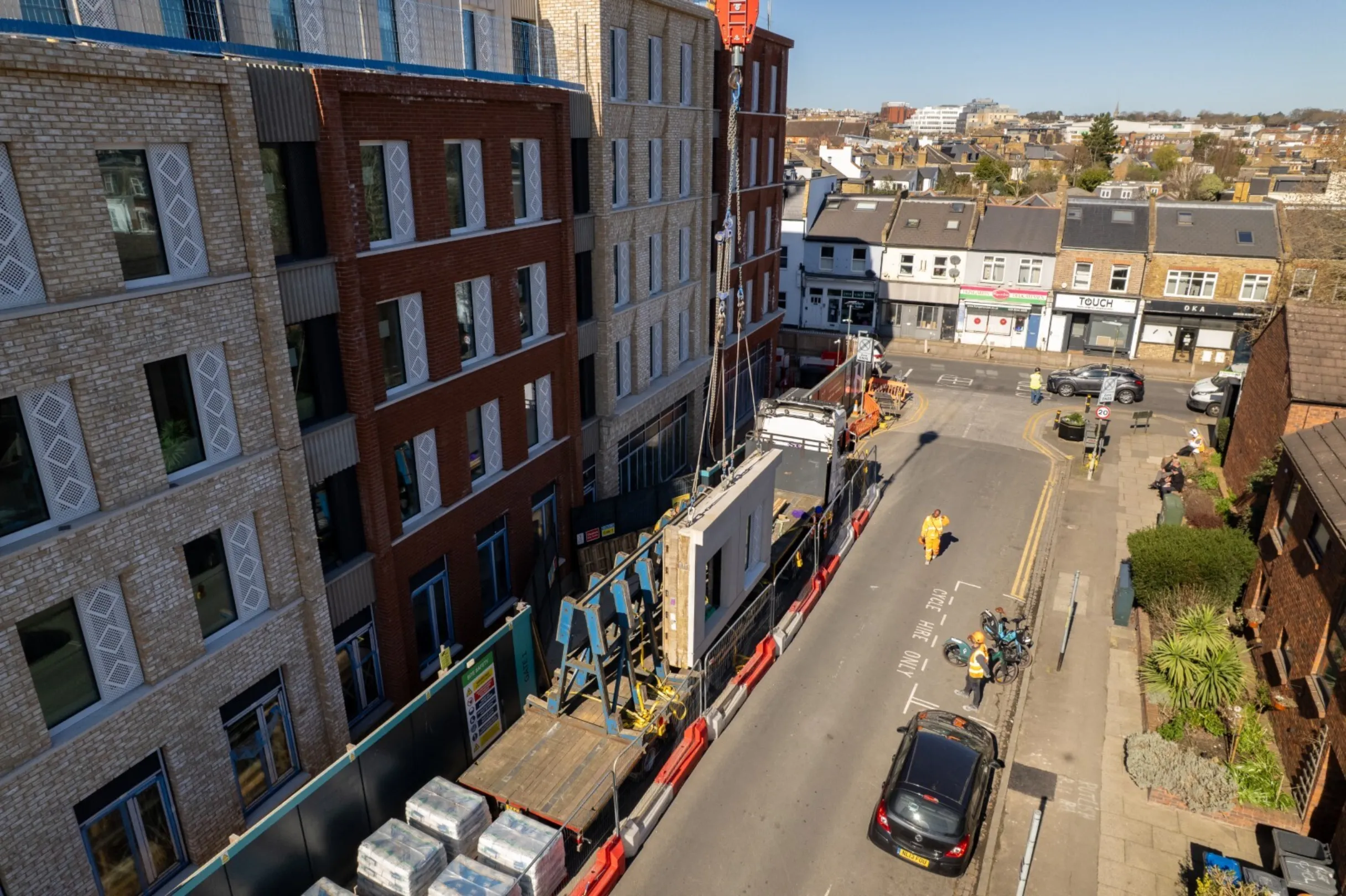 Hollybrook Signal House March 2026 - Drone Footage Aerial Image