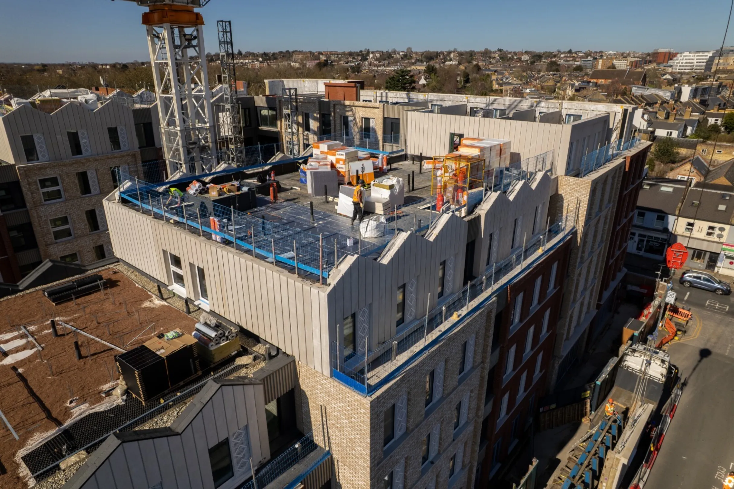 Hollybrook Signal House March 2026 - Drone Footage Aerial Image