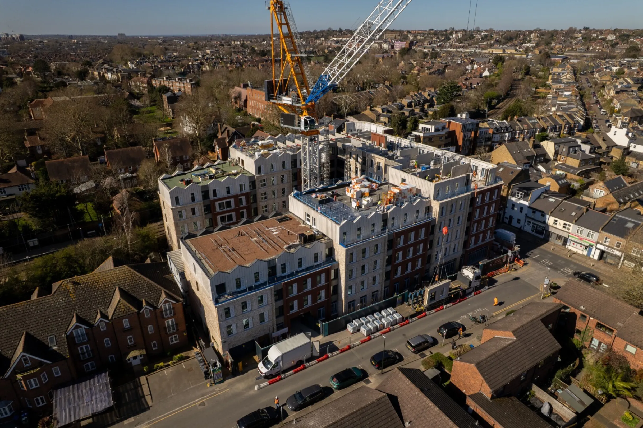 Hollybrook Signal House March 2026 - Drone Footage Aerial Image
