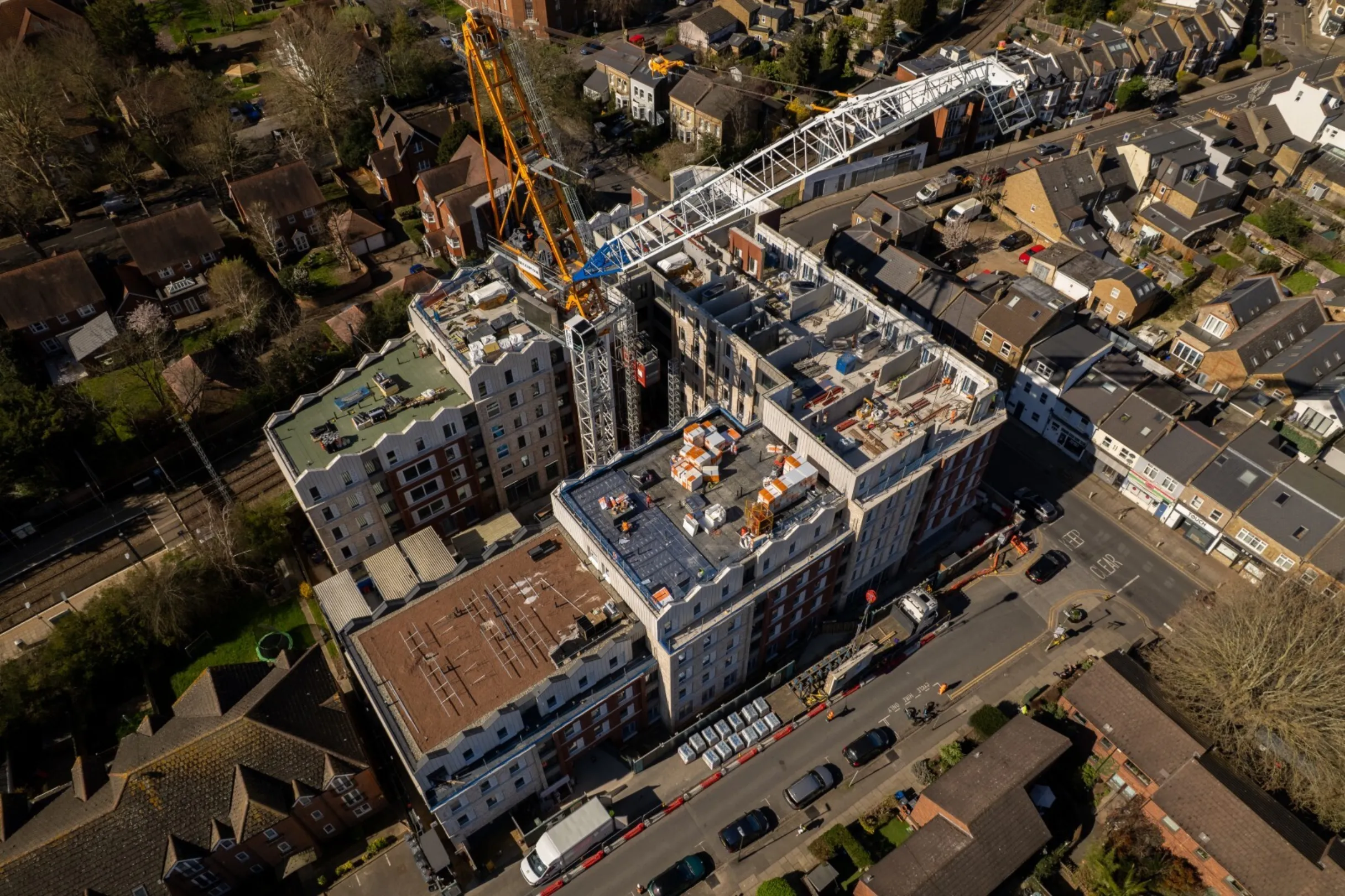 Hollybrook Signal House March 2026 - Drone Footage Aerial Image