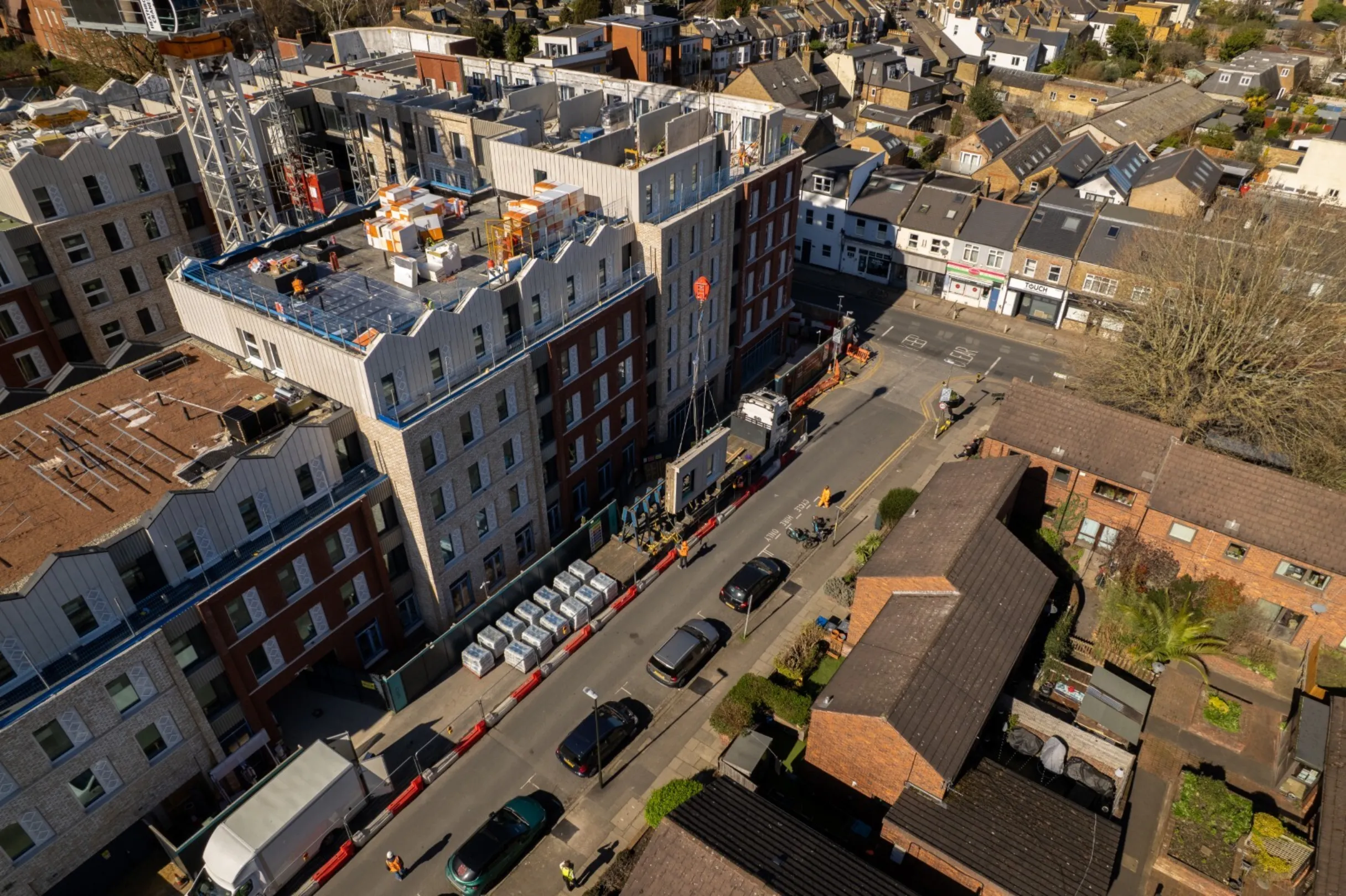 Hollybrook Signal House March 2026 - Drone Footage Aerial Image