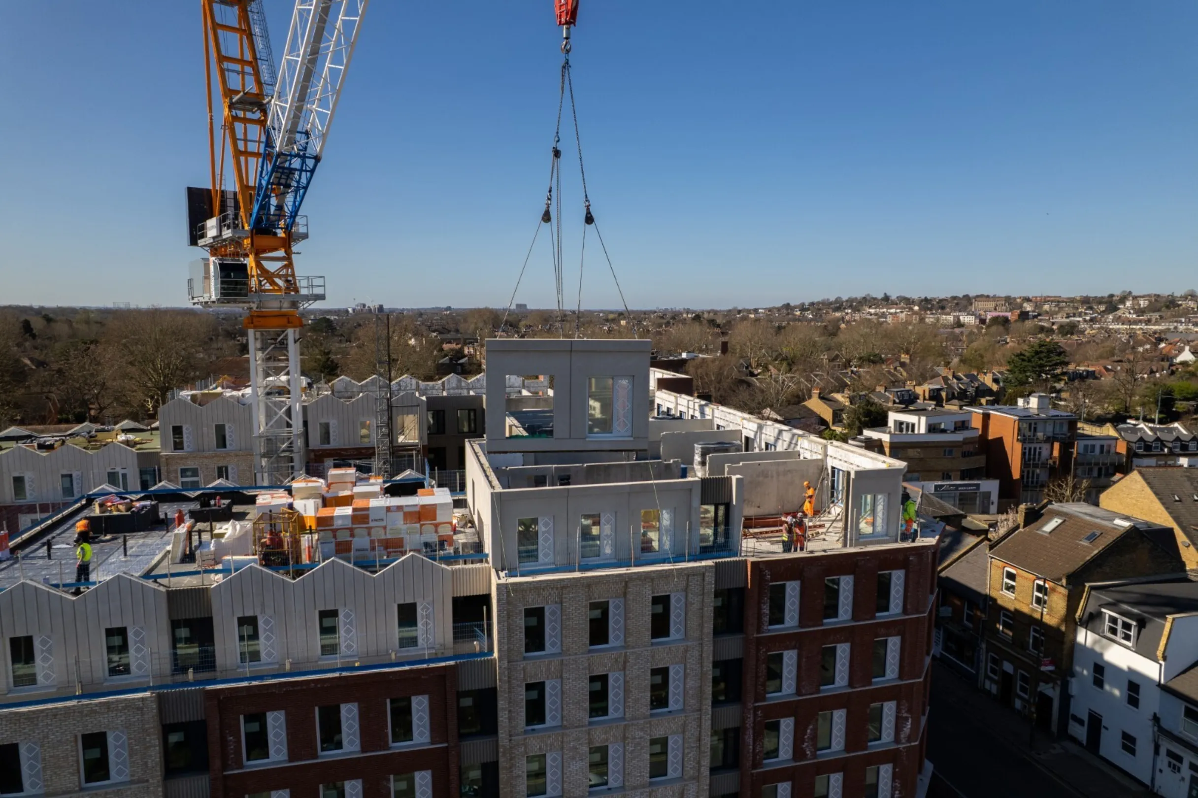 Hollybrook Signal House March 2026 - Drone Footage Aerial Image