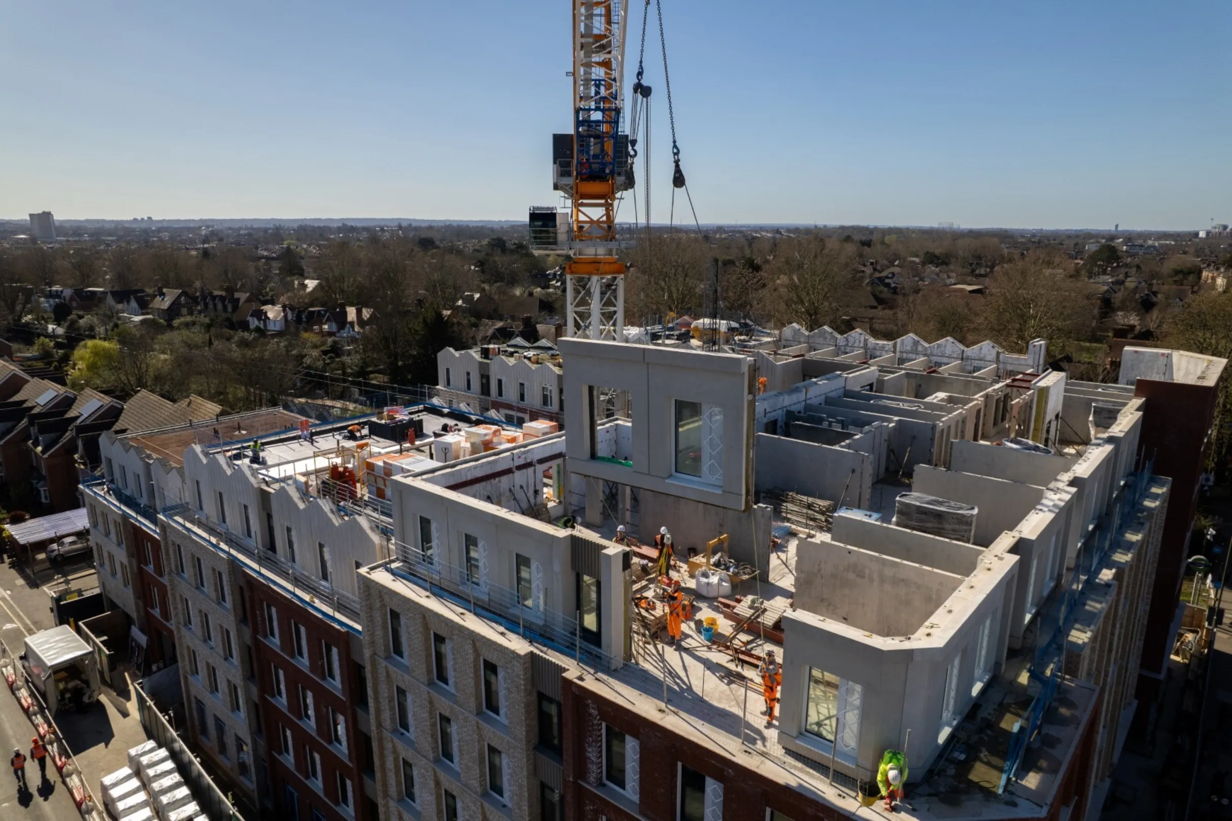 Hollybrook Signal House March 2026 - Drone Footage Aerial Image