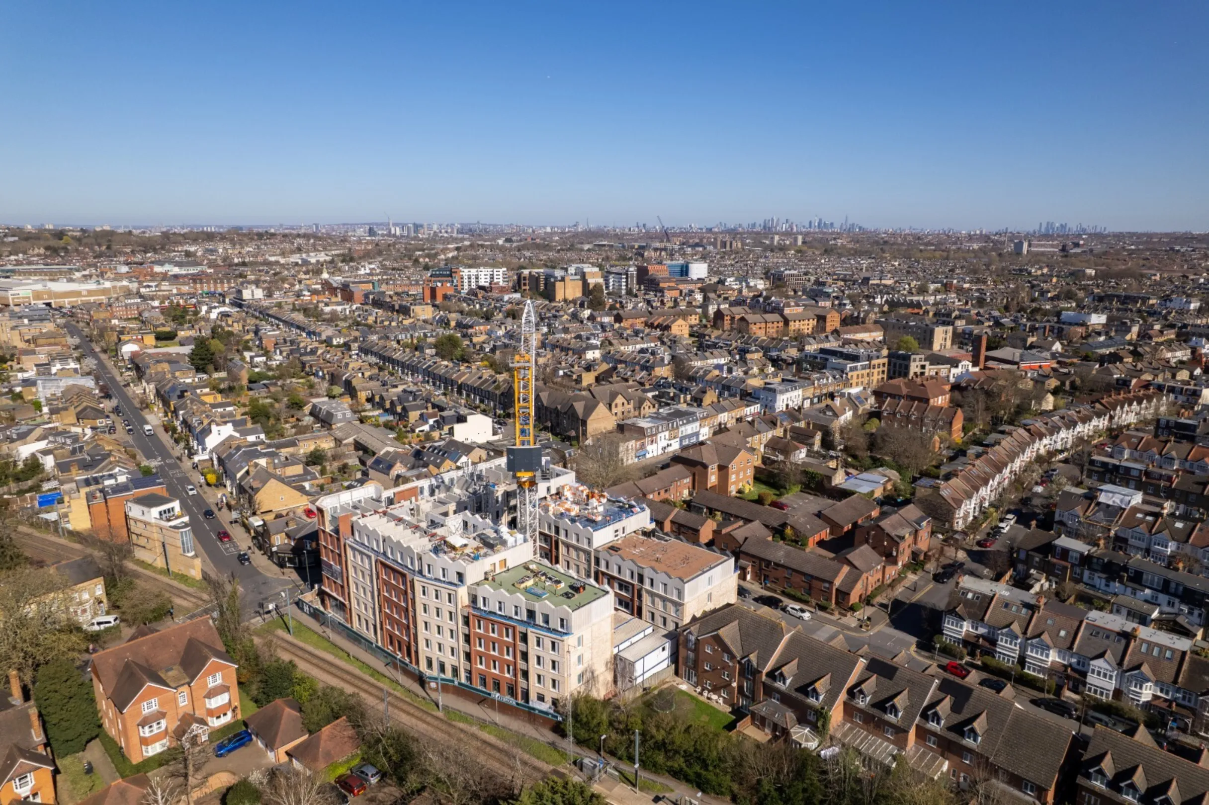 Hollybrook Signal House March 2026 - Drone Footage Aerial Image
