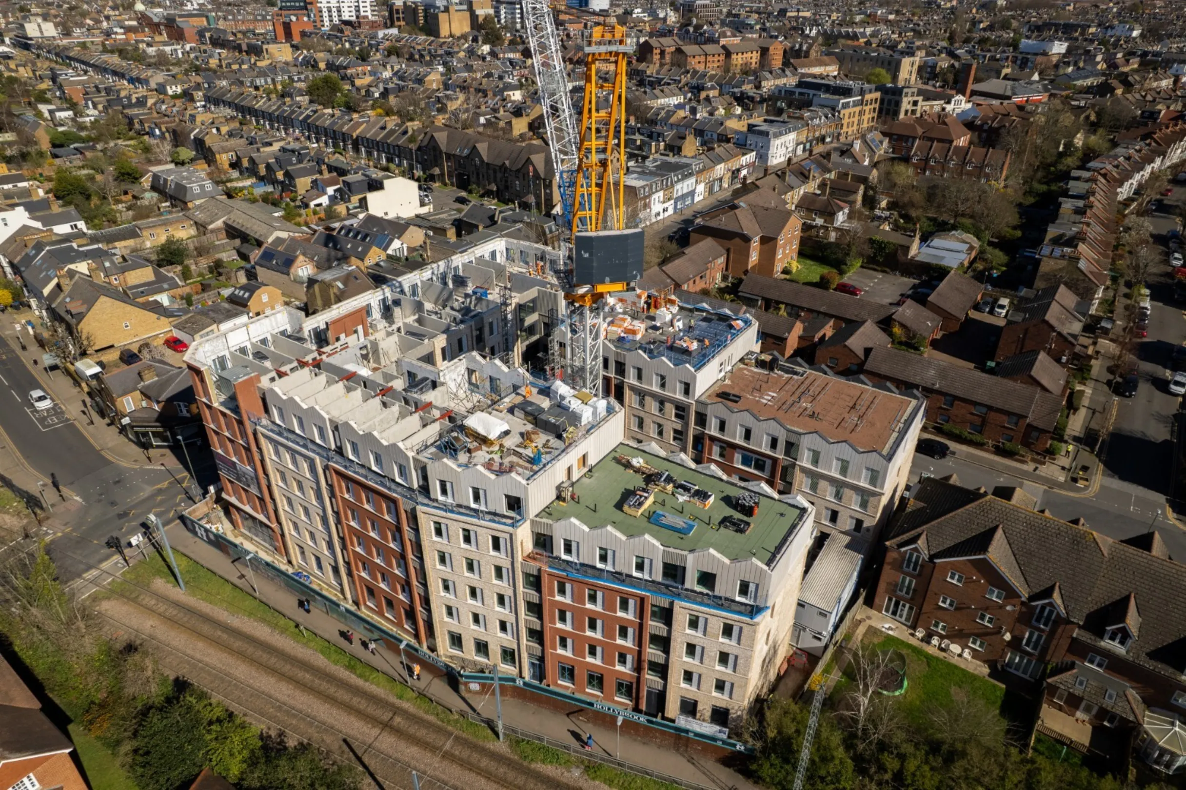 Hollybrook Signal House March 2026 - Drone Footage Aerial Image