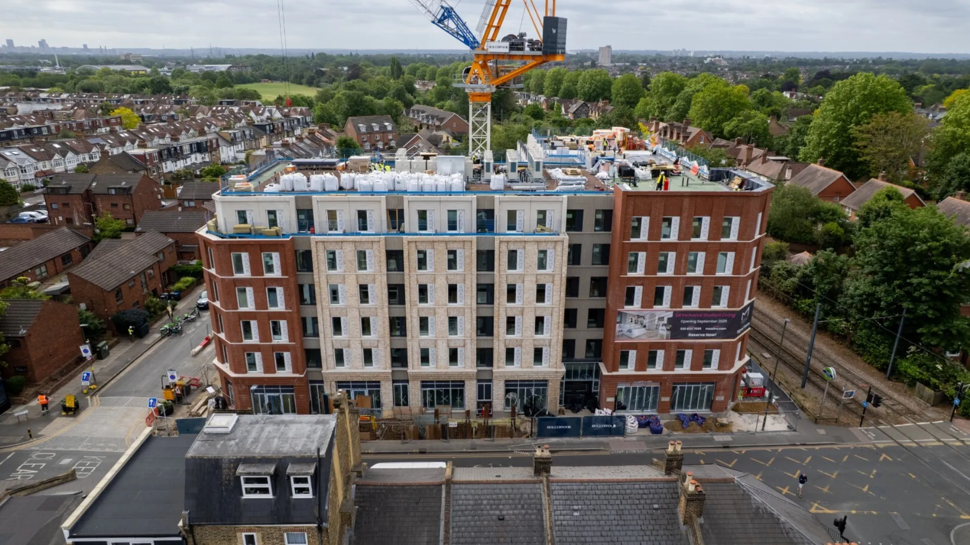 Hollybrook - Signal House, Wimbledon - May 2026 Drone Aerial Photograph