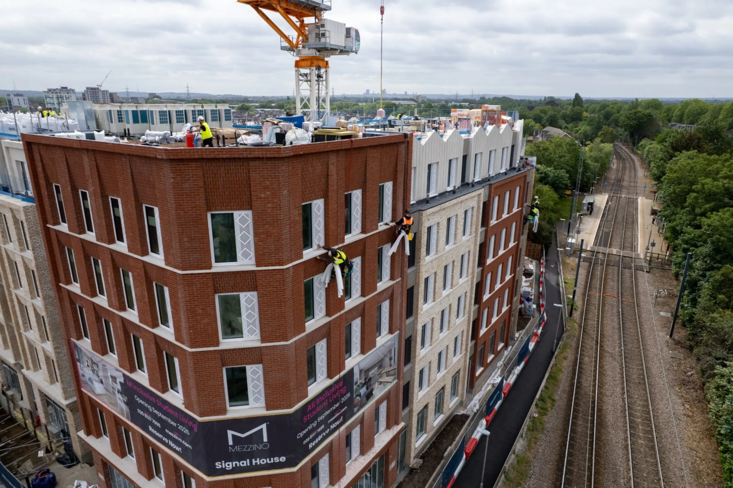 Hollybrook - Signal House, Wimbledon - May 2026 Drone Aerial Photograph