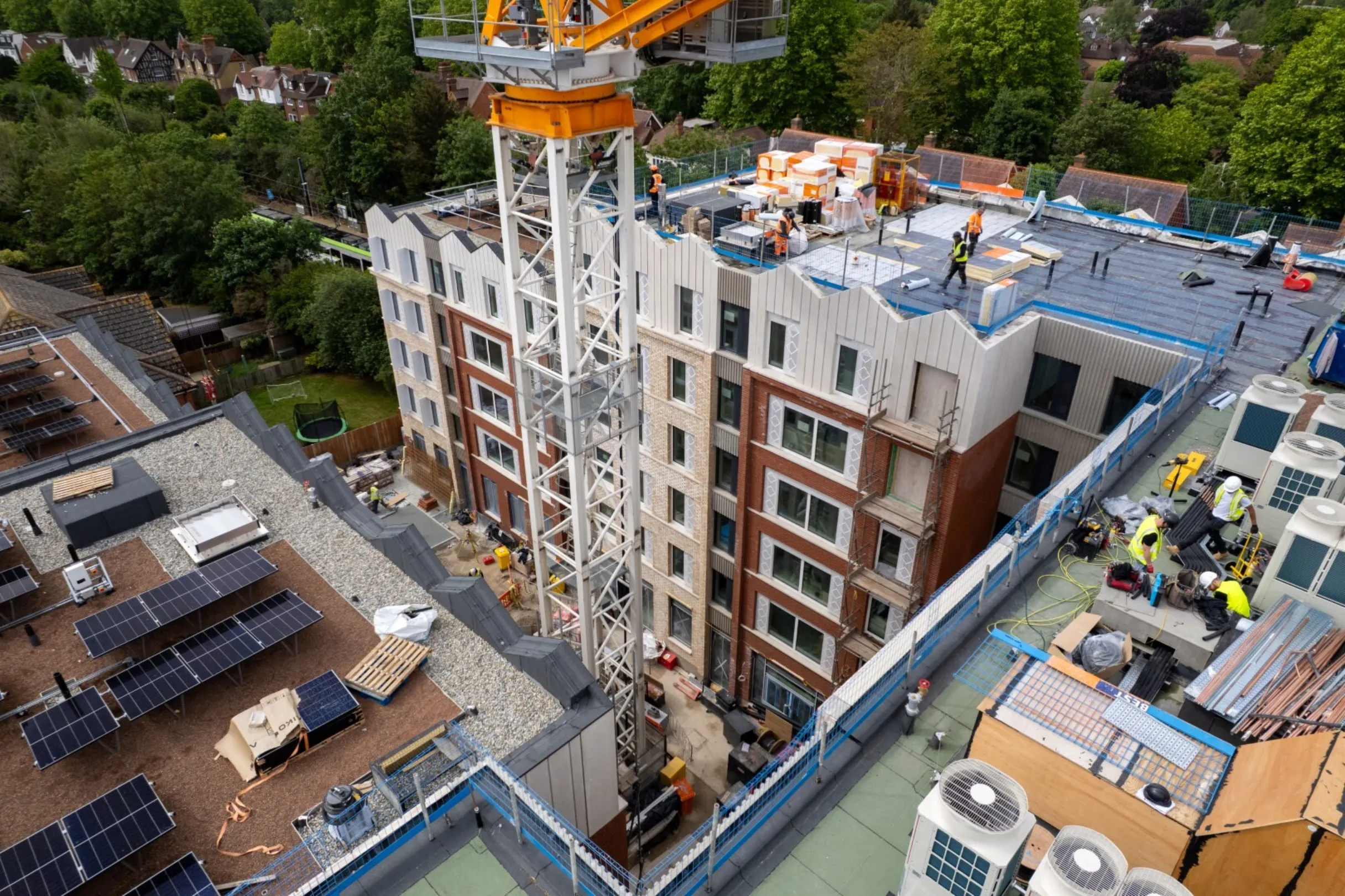 Hollybrook - Signal House, Wimbledon - May 2026 Drone Aerial Photograph