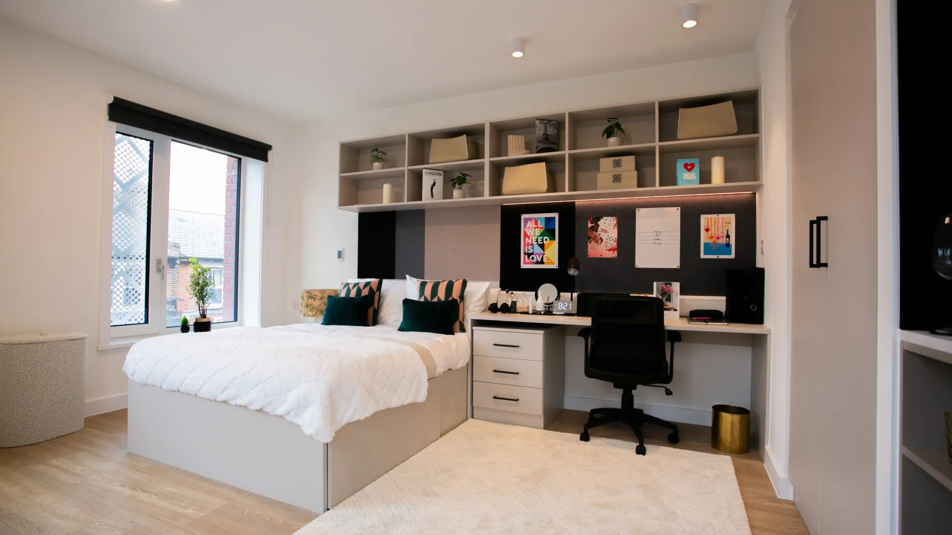 A studio room at the Signal House, Wimbledon development